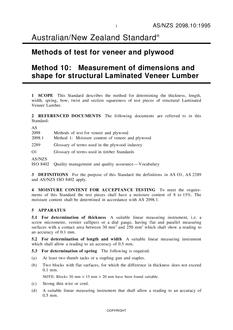 AS/NZS 2098.10:1995 AS/NZS 2098.10:1995