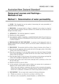 AS/NZS 4347.1 AS/NZS 4347.1