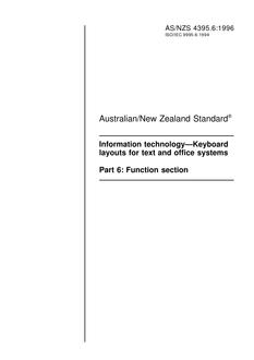 AS/NZS 4395.6 AS/NZS 4395.6