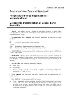 AS/NZS 4266.33:1996 AS/NZS 4266.33:1996