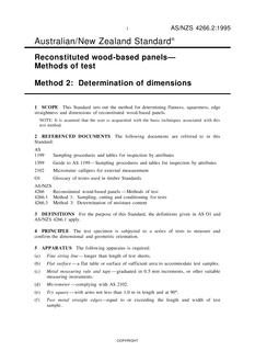 AS/NZS 4266.2:1995 AS/NZS 4266.2:1995