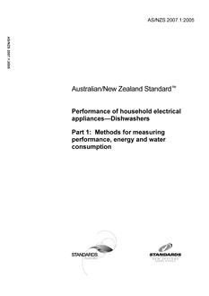 AS/NZS 2007.1:2005