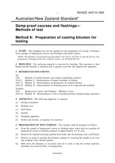 AS/NZS 4347.8 AS/NZS 4347.8