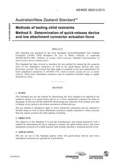 AS/NZS 3629.5 AS/NZS 3629.5