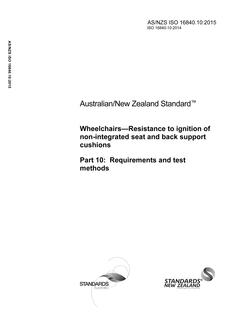 AS/NZS ISO 16840.10
