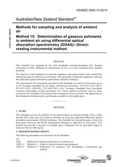 AS/NZS 3580.15 AS/NZS 3580.15
