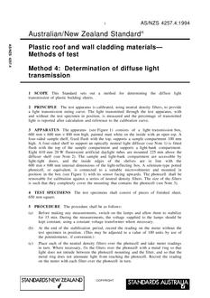 AS/NZS 4257.4 AS/NZS 4257.4