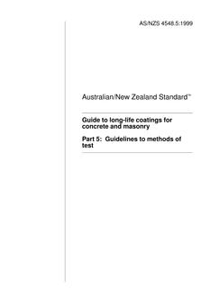 AS/NZS 4548.5 AS/NZS 4548.5