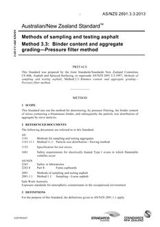 AS/NZS 2891.3.3 AS/NZS 2891.3.3