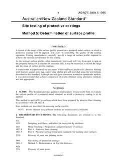 AS/NZS 3894.5:1995 AS/NZS 3894.5:1995