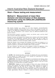 AS/NZS 4492.4(INT):1997 AS/NZS 4492.4(INT):1997