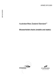 AS/NZS 3973:2005 AS/NZS 3973:2005