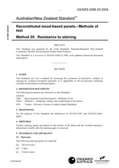 AS/NZS 4266.25:2004 AS/NZS 4266.25:2004