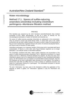 AS/NZS 4276.17.1:2000 AS/NZS 4276.17.1:2000