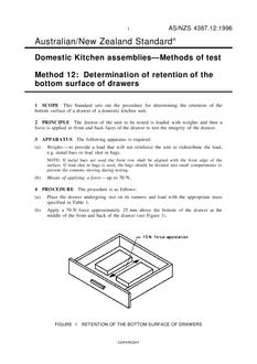 AS/NZS 4387.12 AS/NZS 4387.12