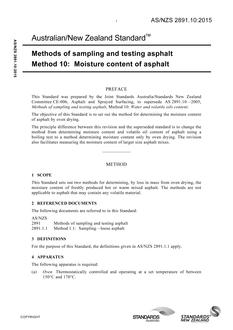 AS/NZS 2891.10 AS/NZS 2891.10