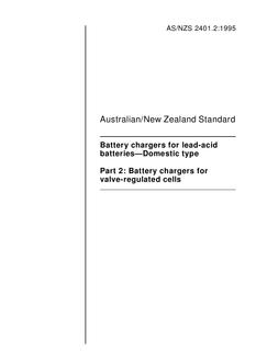 AS/NZS 2401.2 AS/NZS 2401.2