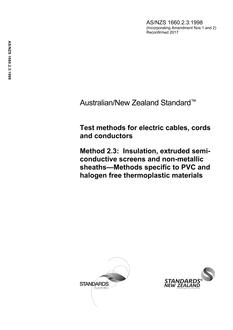 AS/NZS 1660.2.3 AS/NZS 1660.2.3