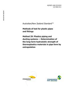 AS/NZS 1462.29 AS/NZS 1462.29