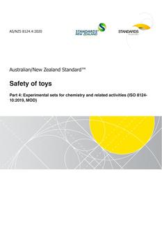 AS/NZS 8124.4 AS/NZS 8124.4