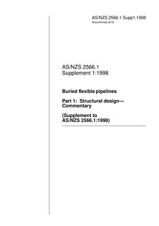 AS/NZS 2566.1 Supp1