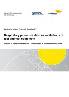 AS/NZS ISO 16900.8 AS/NZS ISO 16900.8