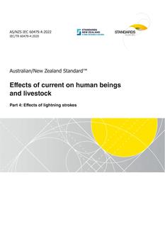 AS/NZS IEC 60479.4 AS/NZS IEC 60479.4