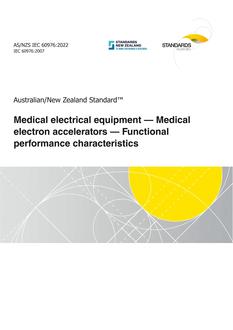 AS/NZS IEC 60976 AS/NZS IEC 60976