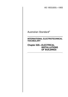 AS 1852.826 AS 1852.826