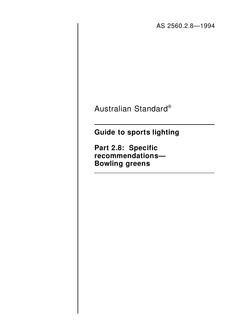 AS 2560.2.8-1994 AS 2560.2.8-1994