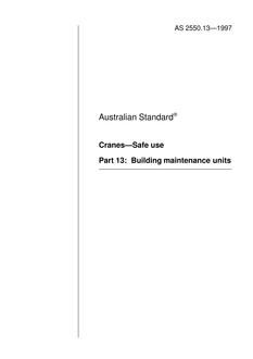 AS 2550.13 AS 2550.13