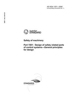 AS 4024.1501 AS 4024.1501