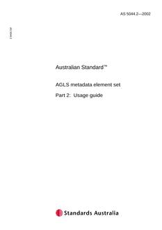 AS 5044.2-2002 AS 5044.2-2002