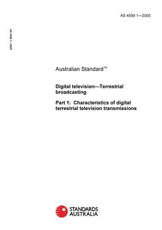 AS 4599.1-2005 AS 4599.1-2005