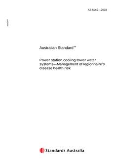 AS 5059-2003 AS 5059-2003