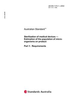 AS EN 1174.1 AS EN 1174.1