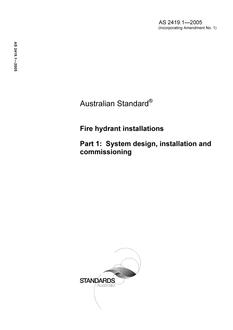 AS 2419.1-2005 AS 2419.1-2005