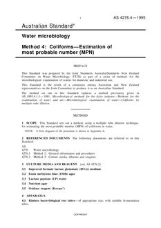 AS 4276.4-1995 AS 4276.4-1995