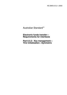 AS 2805.6.5.2 AS 2805.6.5.2