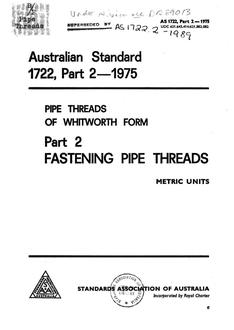 AS 1722.2-1975 AS 1722.2-1975