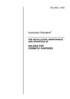 AS 2635-1983 AS 2635-1983