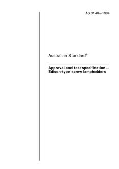 AS 3140-1994 AS 3140-1994