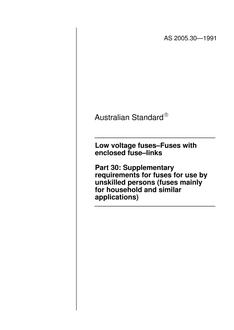 AS 2005.30-1991 AS 2005.30-1991