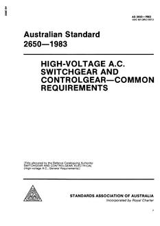 AS 2650-1983 AS 2650-1983
