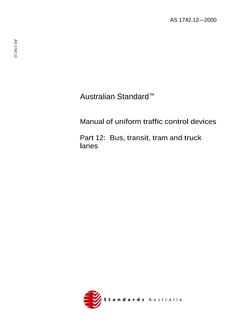 AS 1742.12-2000 AS 1742.12-2000