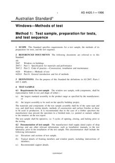 AS 4420.1-1996 AS 4420.1-1996