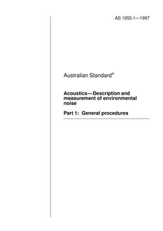 AS 1055.1-1997 AS 1055.1-1997