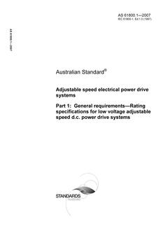 AS 61800.1 AS 61800.1