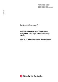 AS 15693.2 AS 15693.2