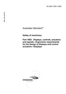 AS 4024.1902-2006 AS 4024.1902-2006